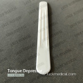 Spatule de langue en plastique jetable